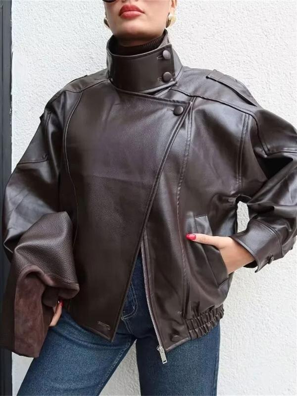 LTHR Collar Jacket