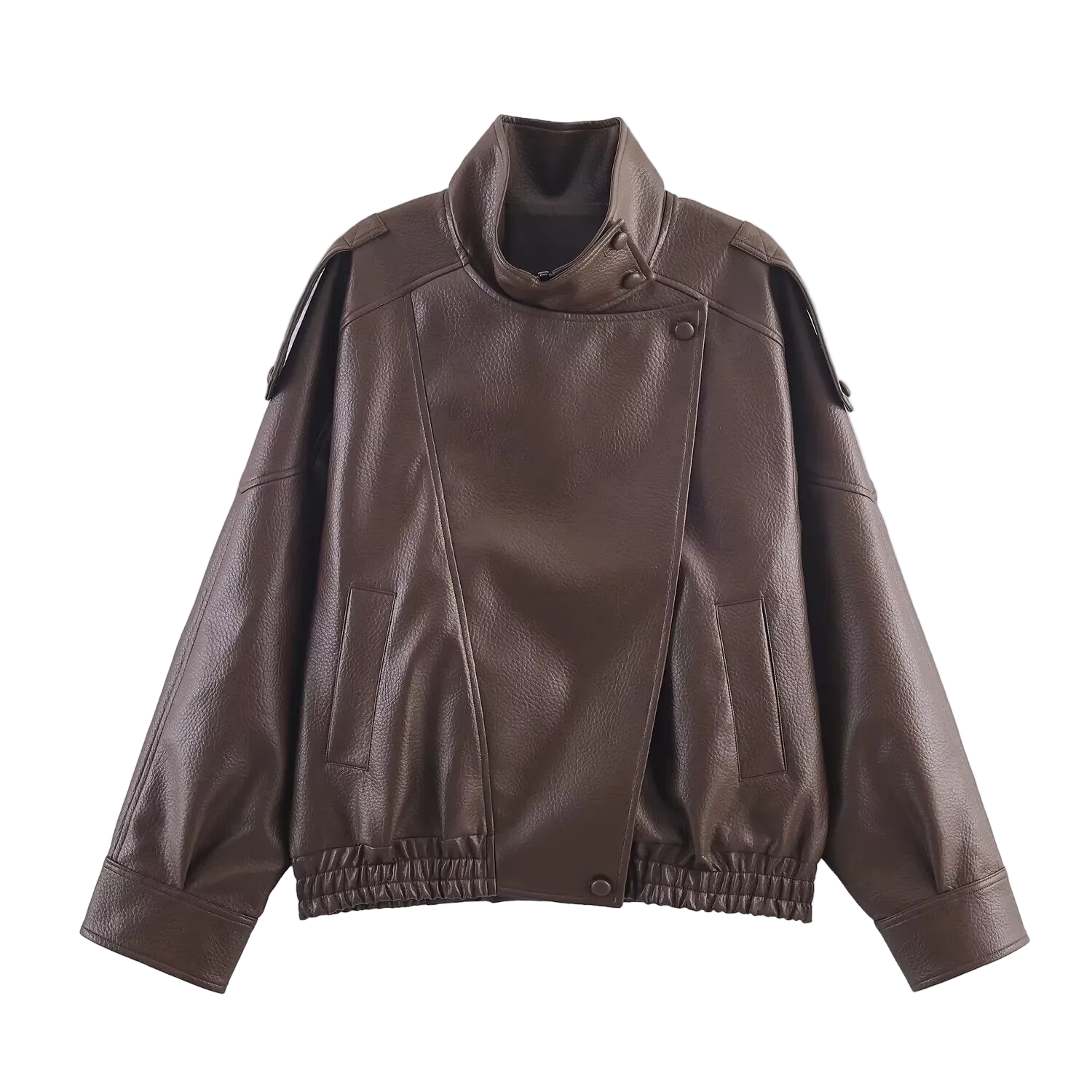 LTHR Collar Jacket
